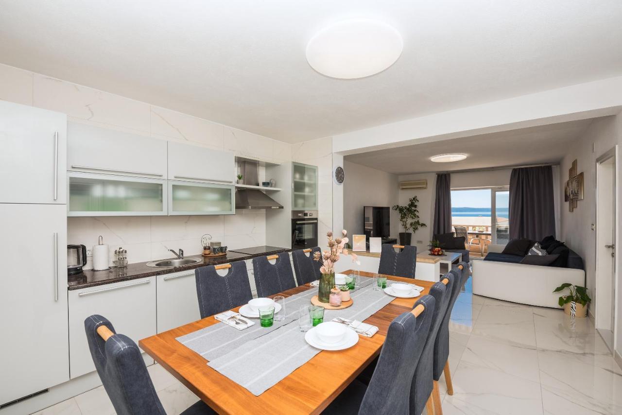 Apartment Sole Mio -Sea View Makarska Kültér fotó