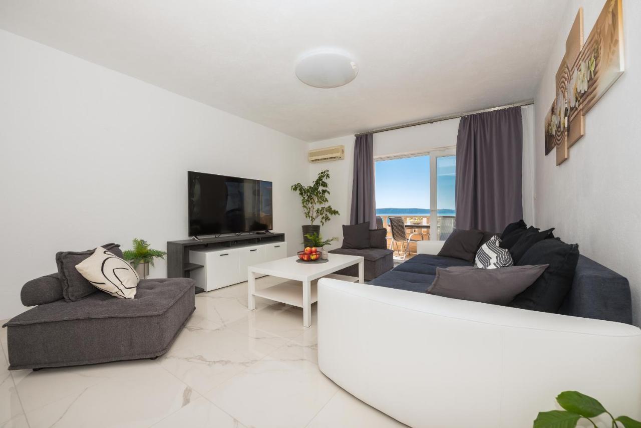 Apartment Sole Mio -Sea View Makarska Kültér fotó